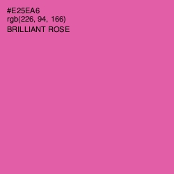 #E25EA6 - Brilliant Rose Color Image